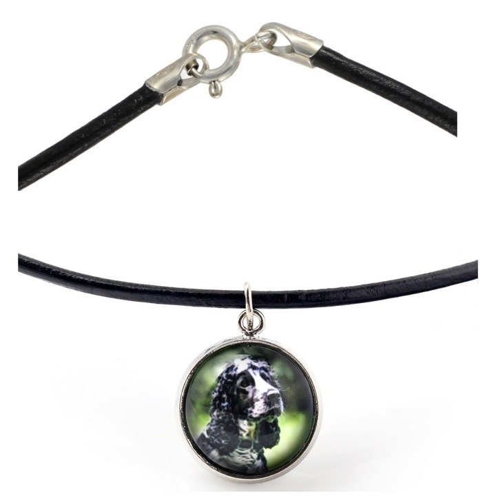 Személyre szabott nyaklánc fényképpel, Art-Dog, 50cm, ezüst, elegáns dobozzal