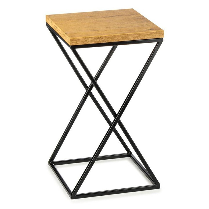 Suport Pentru Flori, Howhomely, Practic Si Solid, Usor De Folosit, Pentru Casa, Gradina Sau Balcon, Se Potriveste In Diverse Spatii, Universal Si Durabil, Alegere Buna Pe Termen Lung, Rezistent La Deteriorari, Design Estetic, 40 Cm, Negru