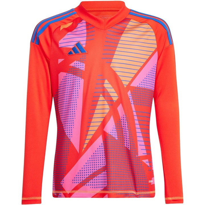 de portar adidas Tiro 24 Competition, rosu, maneca lunga, poliester, Rosu