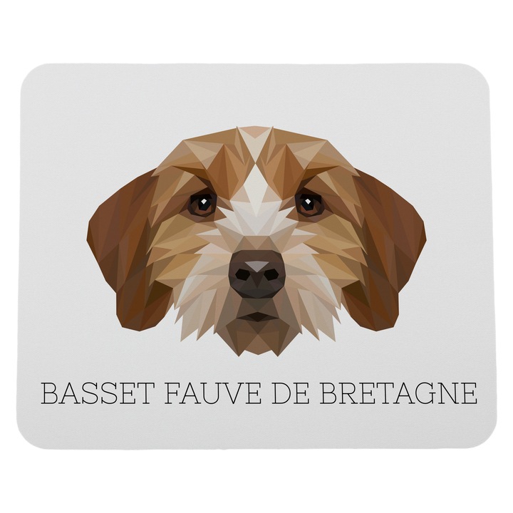 Mousepad Art-Dog, geometric, 23x19cm, design caine