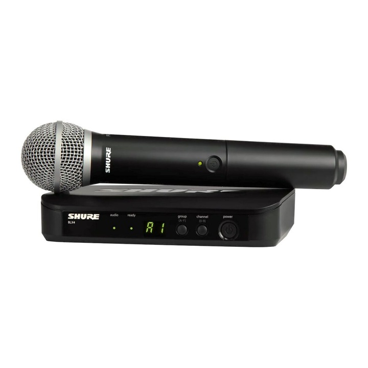 Микрофон Shure 010-04-748, Безжичен, Черен