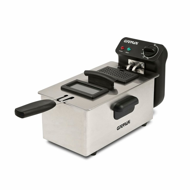 Friteuza G3Ferrari G10203, 2000 W, 10 L, negru