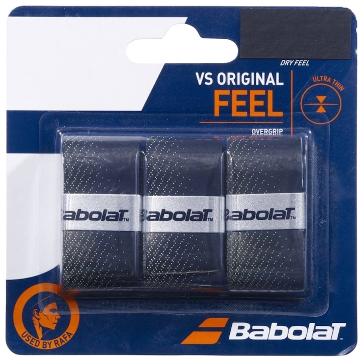 3 db-os Babolat markolat szett, fekete, 0,43 mm