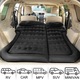 Saltea Auto Gonflabila, Morovan, 2 in 1 Travel Bed, 2 Perne Incluse Si Pompa, pentru masini SUV, MPV, negru, 175x130cm