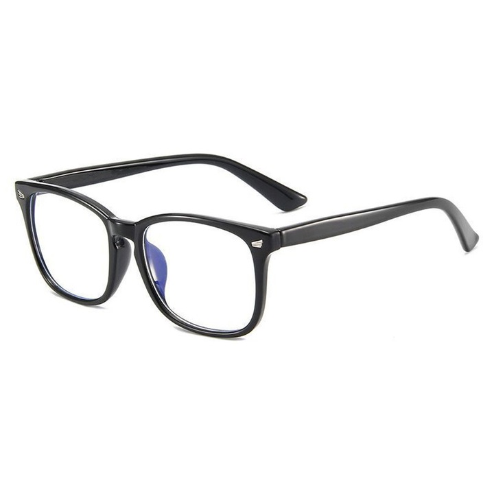 Ochelari de citit, Mcoorn, Dreptunghiulari, +3.50, Negru