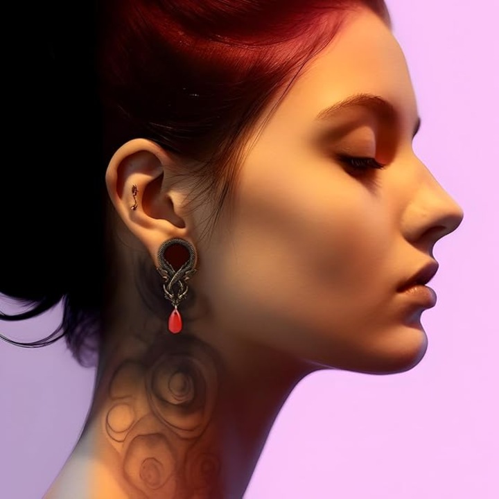 Extensori Nuanta Piele, Rosu/Auriu/Aramiu