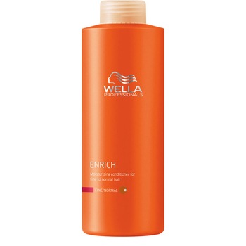 Balsam Wella Professionals Enrich Fine/Normal hidratant pentru par cu structura subtire/normala, 1000 ml Balsam Wella Professionals Enrich Fine/Normal hidratant pentru par cu structura subtire/normala, 1000 ml