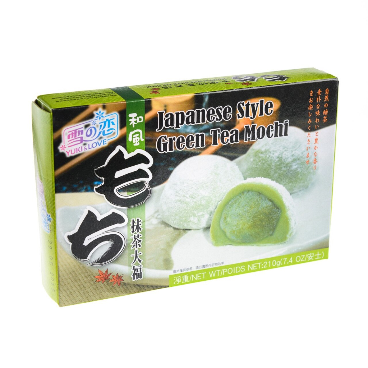 Mochi cu ceai verde YL 210g