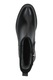 Caprice, Ghete din piele cu aspect de piele de crocodil, Negru