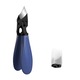 Clipper DUAIU Professional Unghii Picioare - Pentru Unghii Incarnate si Groase, Otel Inoxidabil, Lama Ultra-Ascutita, Design Ergonom, Albastru