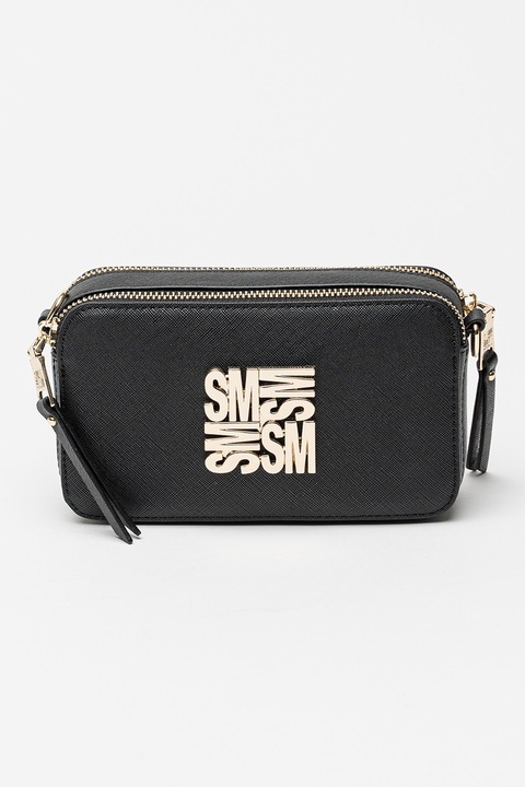 Steve Madden, Geanta crossbody de piele ecologica Brisa, Negru