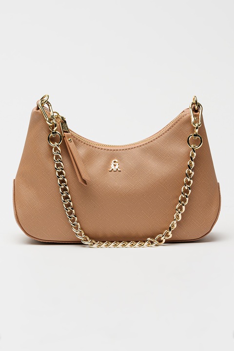 Steve Madden, Műbőr válltáska kistáskával, Narancssárga