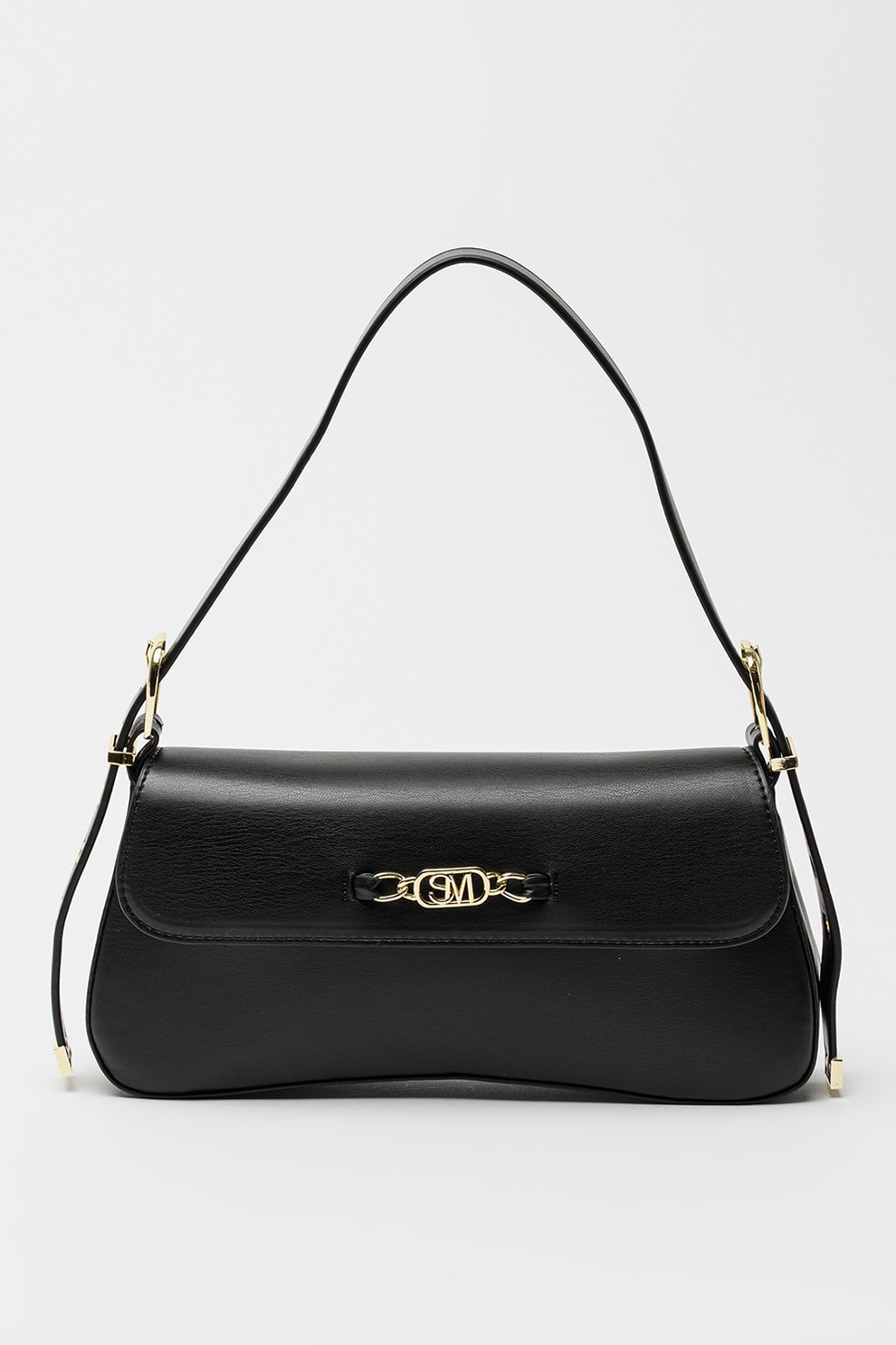 Steve Madden, Geanta crossbody de piele ecologica cu bareta