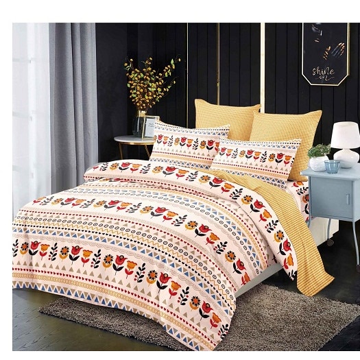 Set 6 piese Lenjerie Relax Shop, Six Rustic, 2 persoane