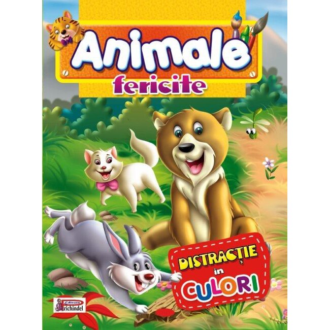 Animale fericite (Distractie in culori)