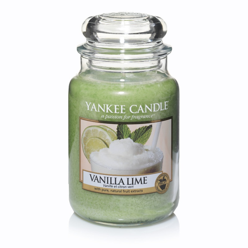 Lumanare Parfumata Borcan Mare Vanilla Lime, Yankee Candle