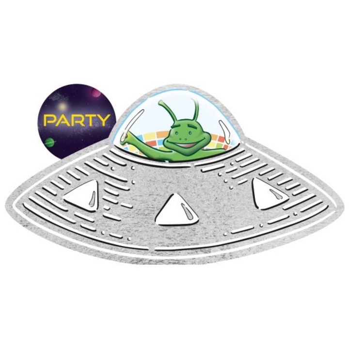 Комплект от 8 космически покани