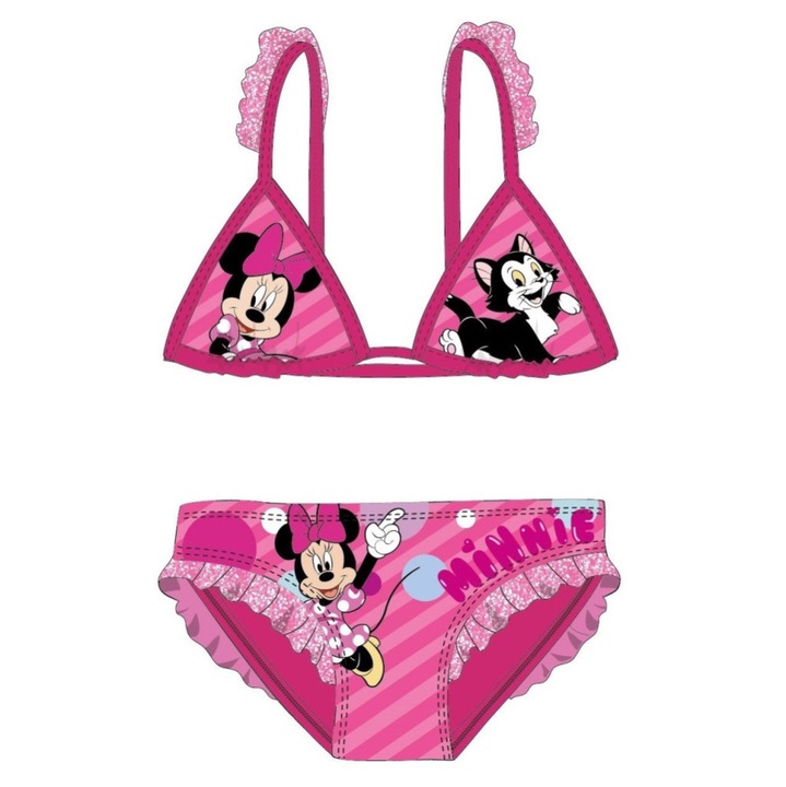 Детски бански костюм Disney Minnie Figaro, бикини 3-8 години