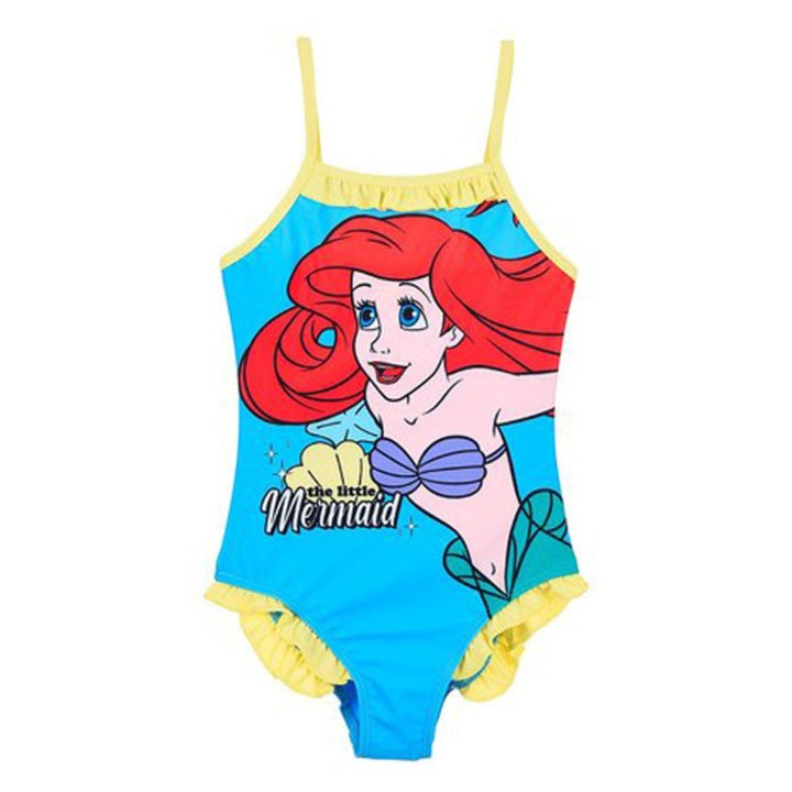 Costum de baie pentru copii Disney Princess Ariel, Multicolor