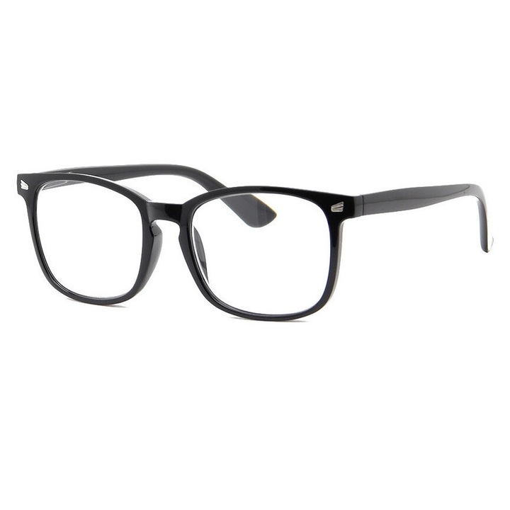 Ochelari de vedere fotocromatici, Mcoorn, Protectie lumina UV, +1.50, Negru