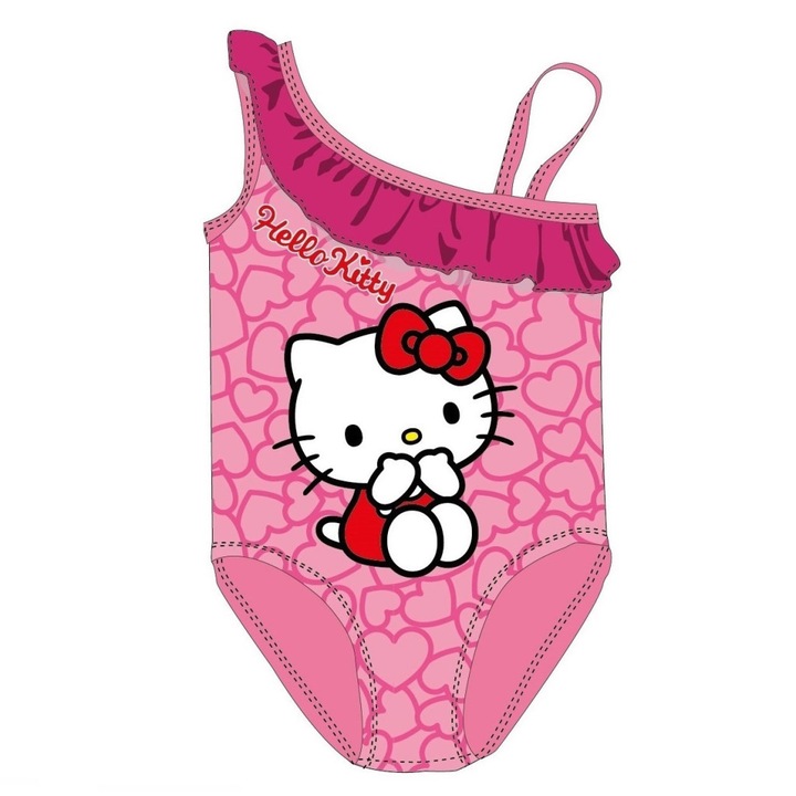 Egesz furdoruha egy panttal Hello Kitty 30400, Rózsaszín, 98-104 CM