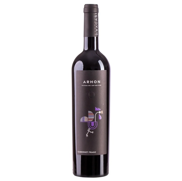 Vin Rosu Domeniul Dragasi Arhon Cabernet Franc, sec, 0.75l