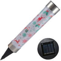 lampa solara inox-plastic cu motive de craciun decoratiune craciun 5 x led h 43 cm lux form imagen 28_2_
0