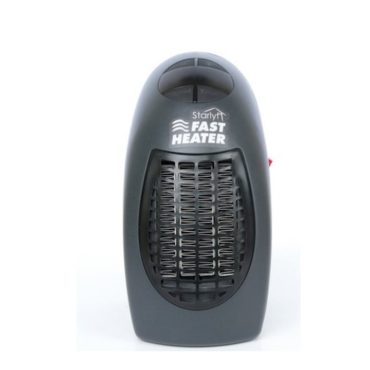 Mediashop Starlyf Fast Heater Mini hősugárzó, 400W, termosztát, fekete