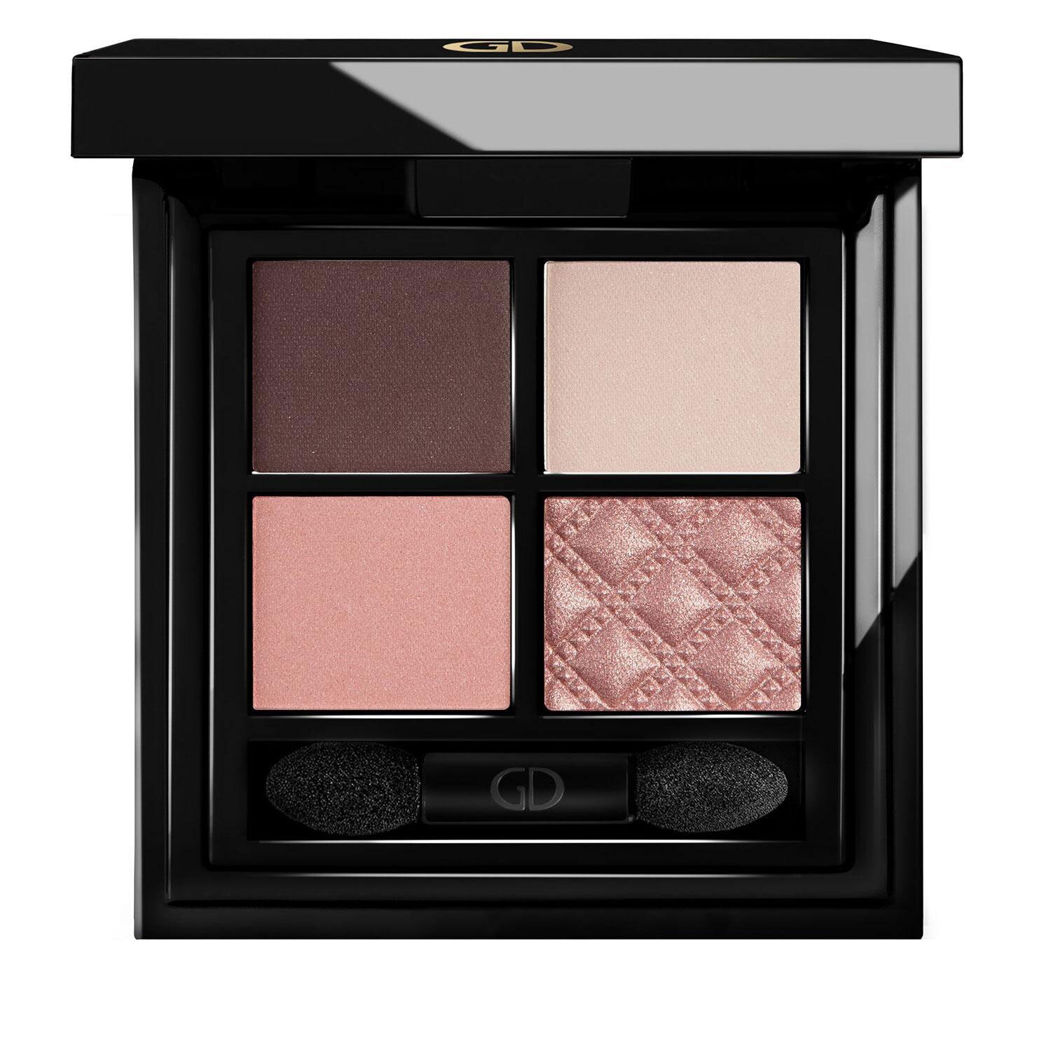Fard De Pleoape GA-DE Cu Oglinda Idyllic Soft Satin Eyeshadow Palette Rose Quartz