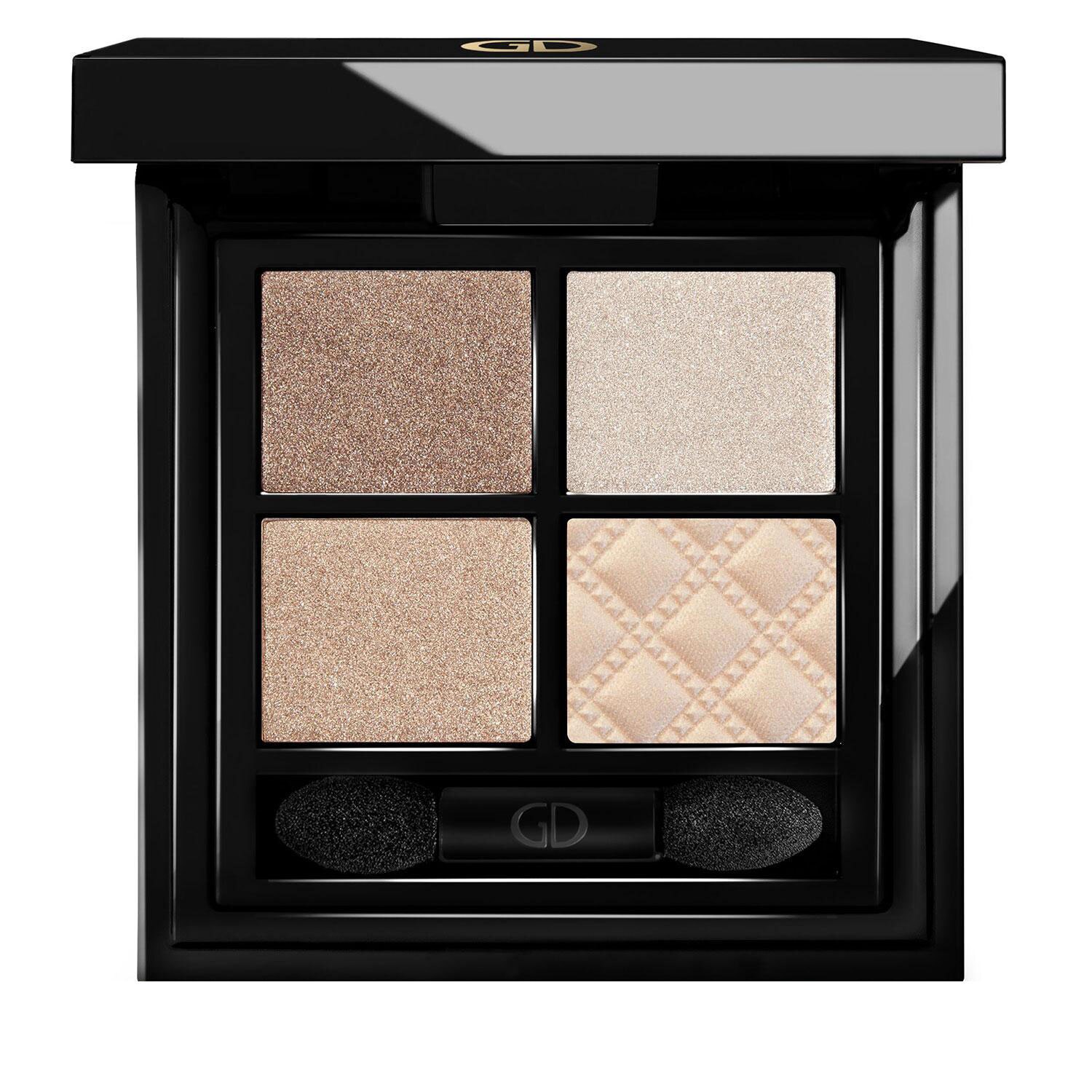 Fard De Pleoape GA-DE Cu Oglinda Idyllic Soft Satin Eyeshadow Palette Beige Glam