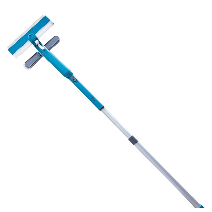 Чистачка за прозорци, MediaShop, Livington Window Buddy M37630, телескопична дръжка 97-130 см, резервоар за спрей 150 мл