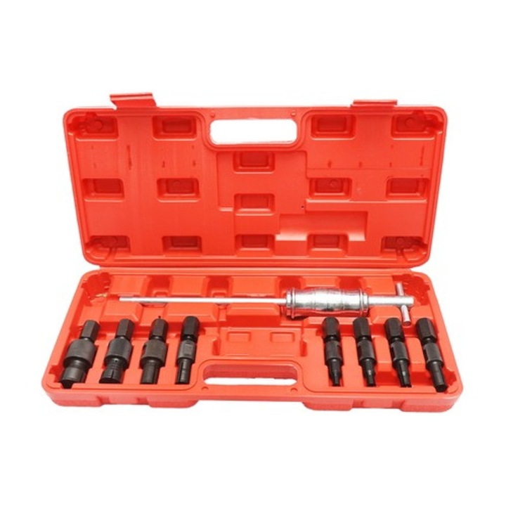 Trusa presa extractor pentru bucse, injectoare, rulmenti interior, ciocan culisant inertial, 8-32 mm, Dactylion®