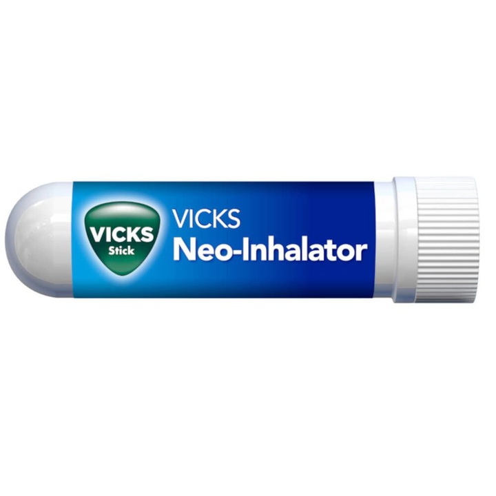 Nazal inhalátor, Vicks, megfázás vagy allergia okozta orrdugulás enyhítésére, menta ízesítéssel