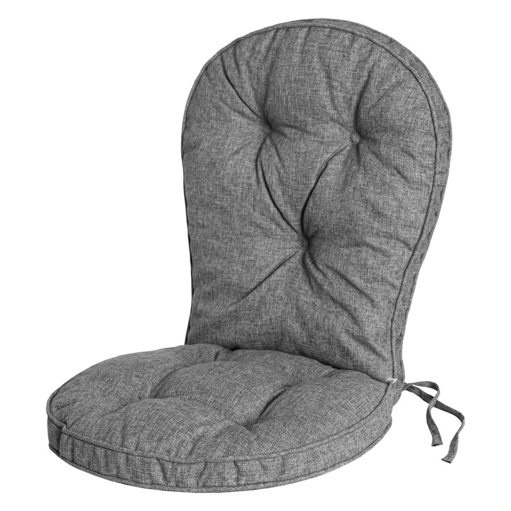 KEREK SZÉKPÁRNA vízálló háttámlával 49 cm kávézó modell 40×40 cm