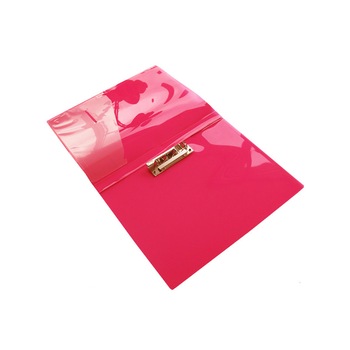 Mapa plastic cu clips Forpus Crystal 21802 rosu transparent Mapa plastic cu clips Forpus Crystal 21802 rosu transparent