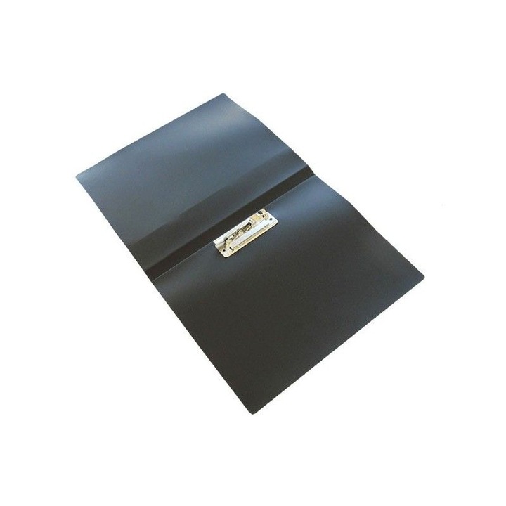 Mapa plastic cu clips Forpus Basic 21741 negru