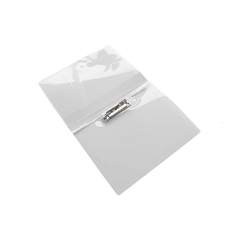 Mapa plastic cu clips Forpus Crystal 21804 transparent