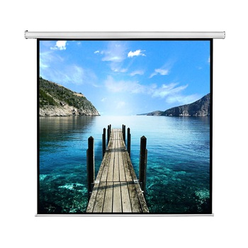 Ecran proiectie manual BlackMount 1/1MN150, marime vizibila: 150cm x 150cm Ecran proiectie manual BlackMount 1/1MN150, marime vizibila: 150cm x 150cm