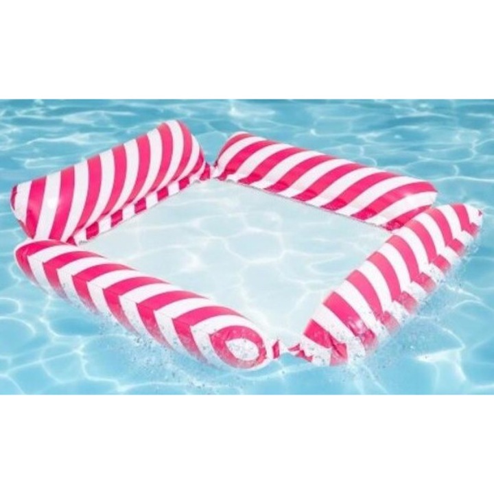 Надуваем матрак за плаж или басейн, розов цвят