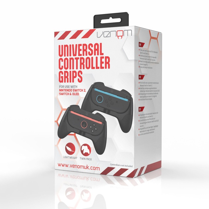 Venom VS4956 Nintendo Switch 2/Switch Twin Grip Pack kontroller kiegészítő csomag