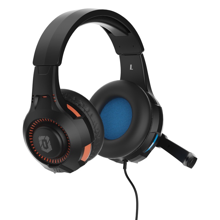 Armor3 SoundTac Син/Оранжев Nintendo/PS/XBOX/PC/Mac универсални кабелни геймърски слушалки