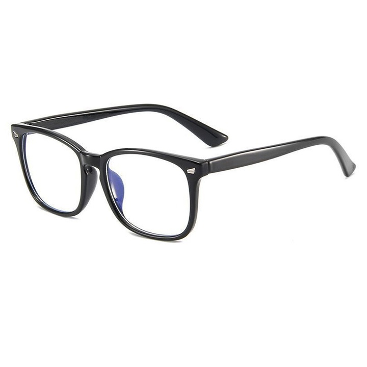 Ochelari de citit, Mcoorn, Dreptunghiulari, +2.00, Negru