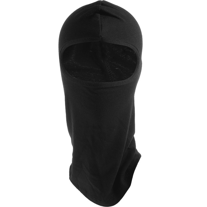 Balaclava protectie universala, material respirabil, negru, 36x23x0.1cm