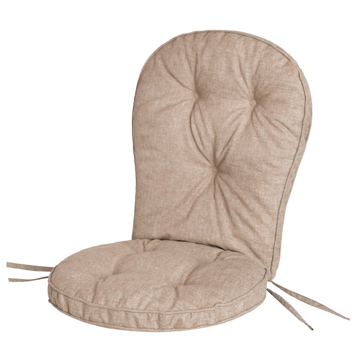 KEREK SZÉKPÁRNA vízálló háttámlával 49 cm kávézó modell 40×40 cm