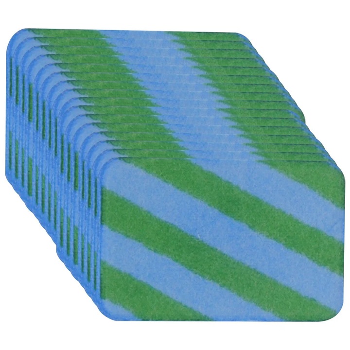 Placute anti-tantari pentru aparat electric ZYBLSSBB LSM2xh1190, 120 bucati, umplutura organica, albastru/verde, 3.5 x 2 x 0.3 cm