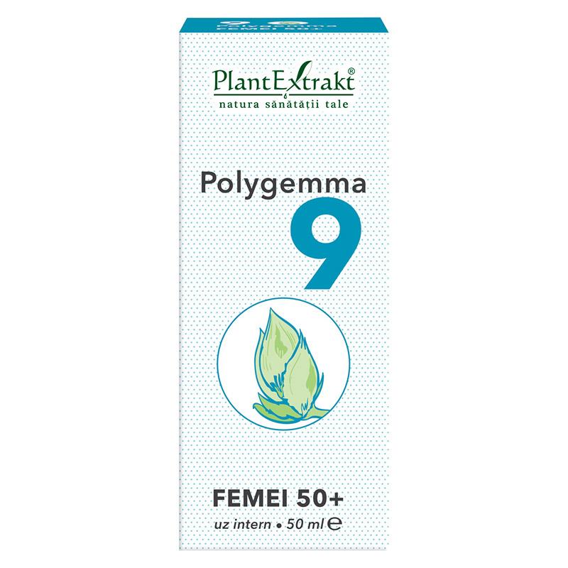 Polygemma 9 Antiaging femei, 50 ml, Plant Extrakt