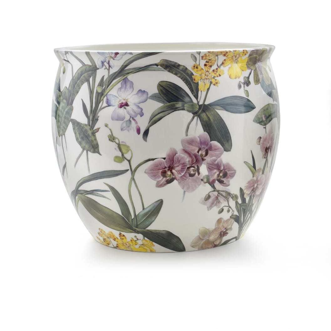 Ghiveci rotund, SM, Orchidee, L