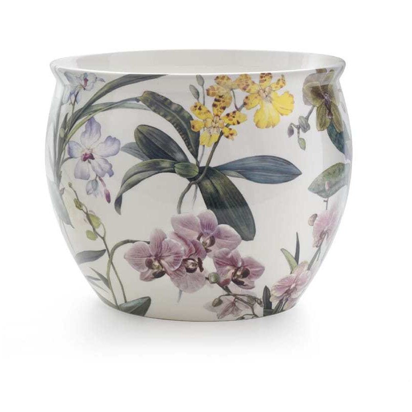 Ghiveci rotund, SM, Orchidee, M