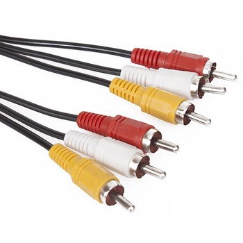 Cablu audio-video RCA-RCA, Myria MY2015, 1.8m Cablu audio-video RCA-RCA, Myria MY2015, 1.8m