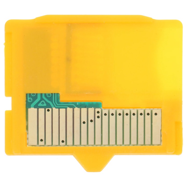 Адаптерна карта YANYXR microSD към xD жълта 2.5x2.5x0.5см